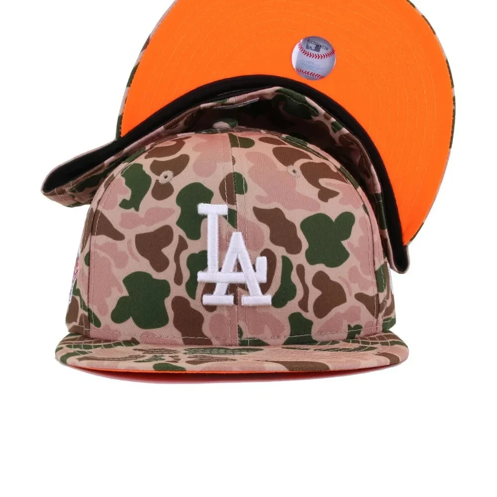 Los Angeles Dodgers New Era 59FIFTY 1988 World Series Duck Camo Fitted Hat 7 3/8